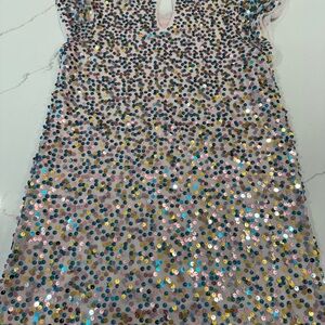 Crewcuts Sparkling Sequin Kids Dress